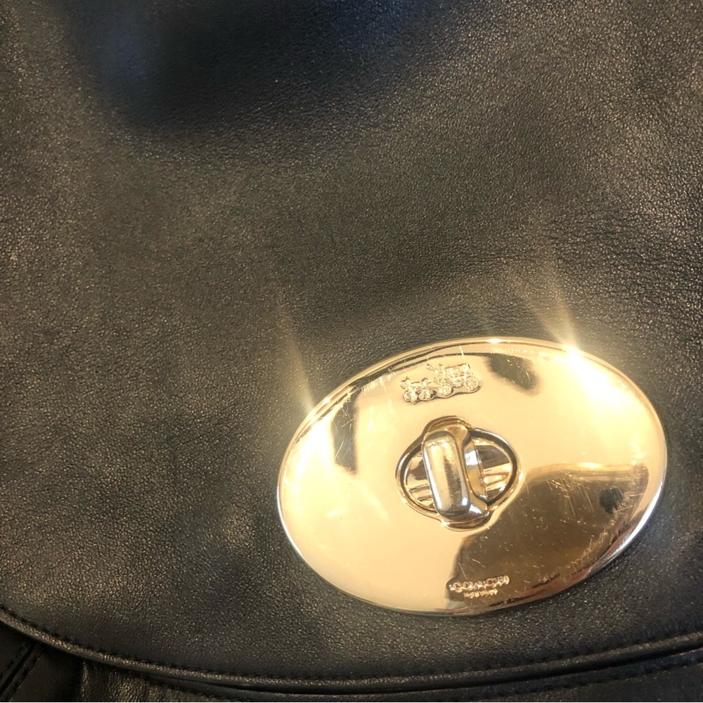 Coach 34656 Whip Lash Circle Hobo Convertible messenger shoulder handbag bag - Picture 5 of 16